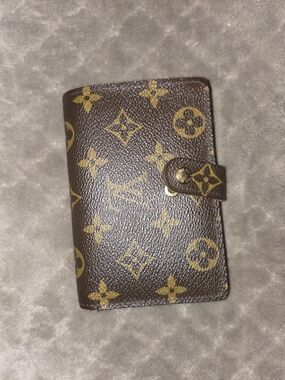 Louis Vuitton Monogram Small Wallet in Brown and Gold Monogram
